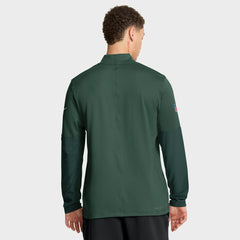Green Bay Packers Sideline Dri-FIT Half-Zip Pullover Green