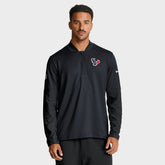 Houston Texans Sideline Dri-FIT Half-Zip Pullover Navy
