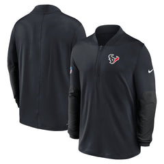 Houston Texans Sideline Dri-FIT Half-Zip Pullover Navy