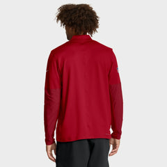 San Francisco 49ers Sideline Dri-FIT Half-Zip Pullover Scarlet