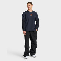 Chicago Bears Sideline Coach Therma-FIT Long Sleeve T-Shirt Navy