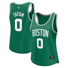 NBA Jayson Tatum Boston Celtics Women's Fast Break Player Jersey - Icon Edition - Kelly Green