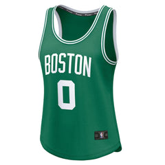 NBA Jayson Tatum Boston Celtics Women's Fast Break Player Jersey - Icon Edition - Kelly Green