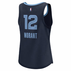 NBA Ja Morant Memphis Grizzlies Women's Fast Break Player Jersey - Icon Edition - Navy