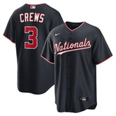 MLB Dylan Crews Washington Nationals Nike Alternate Replica Jersey - Navy