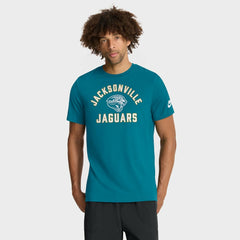 Jacksonville Jaguars Favorable Timeline Tri-Blend T-Shirt Teal