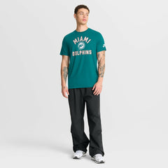 Miami Dolphins Favorable Timeline Tri-Blend T-Shirt Aqua