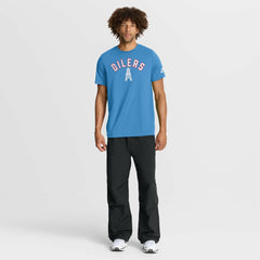 Tennessee Titans Favorable Timeline Tri-Blend T-Shirt Light Blue