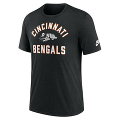 Cincinnati Bengals Favorable Timeline Tri-Blend T-Shirt Black