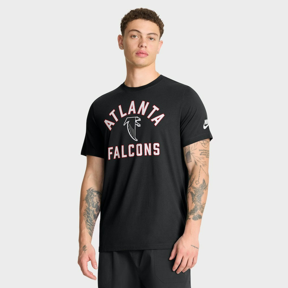 Atlanta Falcons Favorable Timeline Tri-Blend T-Shirt Black