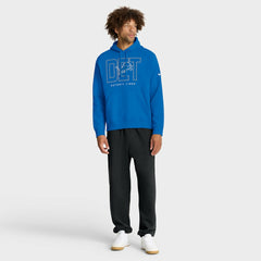 Detroit Lions Busted Play Club Fleece Pullover Hoodie Blue