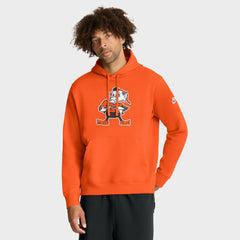 Cleveland Browns Club Fleece Pullover Hoodie Orange