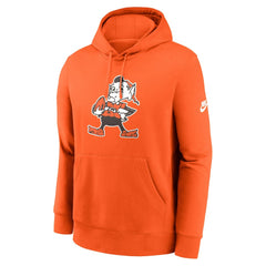Cleveland Browns Club Fleece Pullover Hoodie Orange