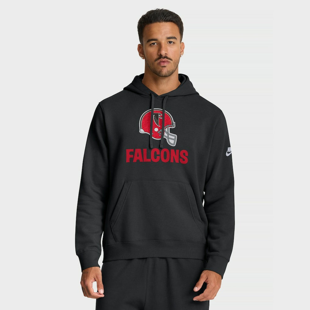 Atlanta Falcons Best Season Rewind Club Pullover Hoodie Black