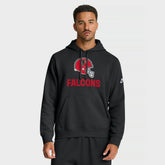 Atlanta Falcons Best Season Rewind Club Pullover Hoodie Black