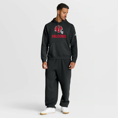 Atlanta Falcons Best Season Rewind Club Pullover Hoodie Black