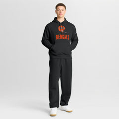 Cincinnati Bengals Best Season Rewind Club Pullover Hoodie Black