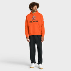 Cleveland Browns Best Season Rewind Club Pullover Hoodie Orange