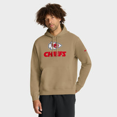 Kansas City Chiefs Best Season Rewind Club Pullover Hoodie Tan