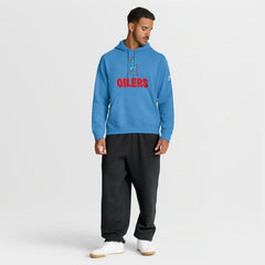 Tennessee Titans Best Season Rewind Club Pullover Hoodie Light Blue
