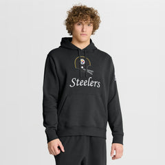 Pittsburgh Steelers Best Season Rewind Club Pullover Hoodie Black