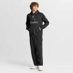 Pittsburgh Steelers Best Season Rewind Club Pullover Hoodie Black