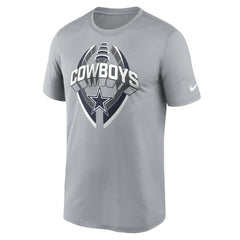 Dallas Cowboys Legend Icon Performance T-Shirt Gray