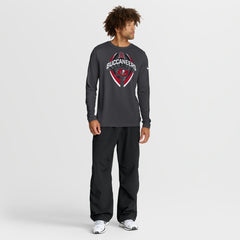 Tampa Bay Buccaneers Primetime Legend Icon Performance Long Sleeve T-Shirt Anthracite