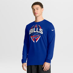 Buffalo Bills Primetime Legend Icon Performance Long Sleeve T-Shirt Royal