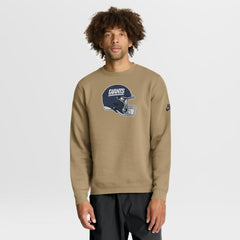New York Giants Swing Pass Rewind Club Pullover Sweatshirt Tan