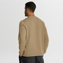 Tampa Bay Buccaneers Swing Pass Rewind Club Pullover Sweatshirt Tan