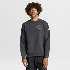Seattle Seahawks Primetime Club Fleece Pullover Sweatshirt Anthracite