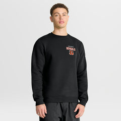 Cincinnati Bengals Primetime Club Fleece Pullover Sweatshirt Black
