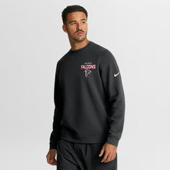 Atlanta Falcons Primetime Club Fleece Pullover Sweatshirt Black
