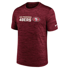 San Francisco 49ers Big & Tall Primetime Reverse Play Velocity Performance T-Shirt Scarlet