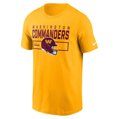Washington Commanders Primetime Helmet Essential T-Shirt Gold
