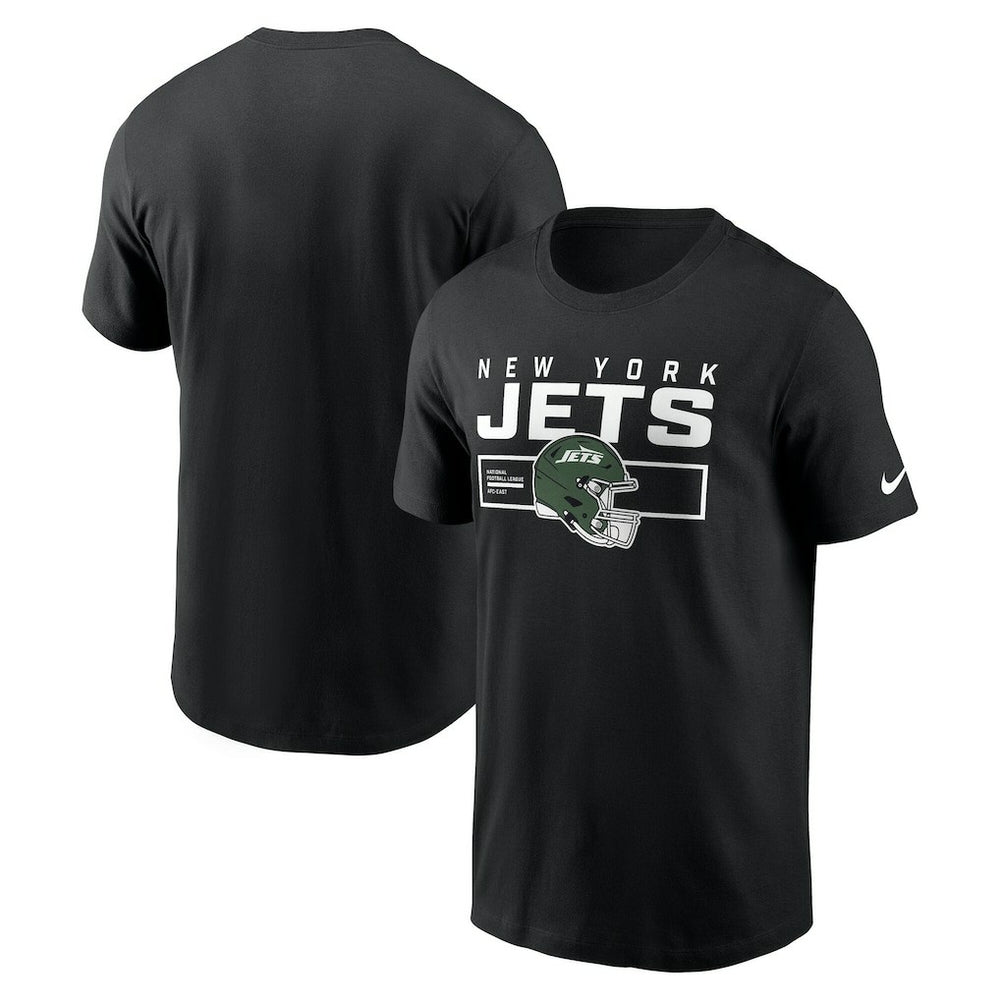 New York Jets Primetime Helmet Essential T-Shirt Black