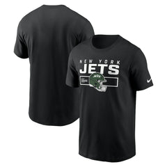 New York Jets Primetime Helmet Essential T-Shirt Black