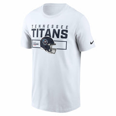 Tennessee Titans Primetime Helmet Essential T-Shirt White