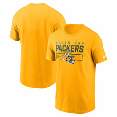 Green Bay Packers Primetime Helmet Essential T-Shirt Gold