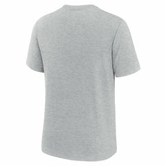 Detroit Lions Long Pass Tri-Blend T-Shirt Heather Gray