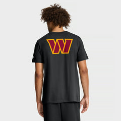 Washington Commanders Rewind Front and Back Hit Essential T-Shirt Black