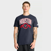 Houston Texans Rewind Front and Back Hit Essential T-Shirt Navy