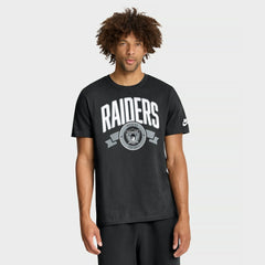 Las Vegas Raiders Rewind Front and Back Hit Essential T-Shirt Black