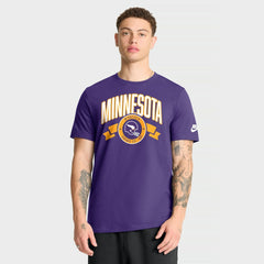 Minnesota Vikings Rewind Front and Back Hit Essential T-Shirt Purple