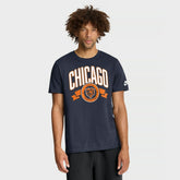 Chicago Bears Rewind Front and Back Hit Essential T-Shirt Navy