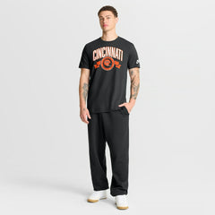 Cincinnati Bengals Rewind Front and Back Hit Essential T-Shirt Black