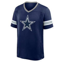 Dallas Cowboys Hometown Premium Hashmark V-Neck T-Shirt Navy