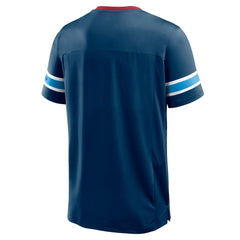 Houston Texans Redzone Hashmark V-Neck T-Shirt Navy