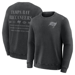 Tampa Bay Buccaneers Deep Route Pullover Sweatshirt Black